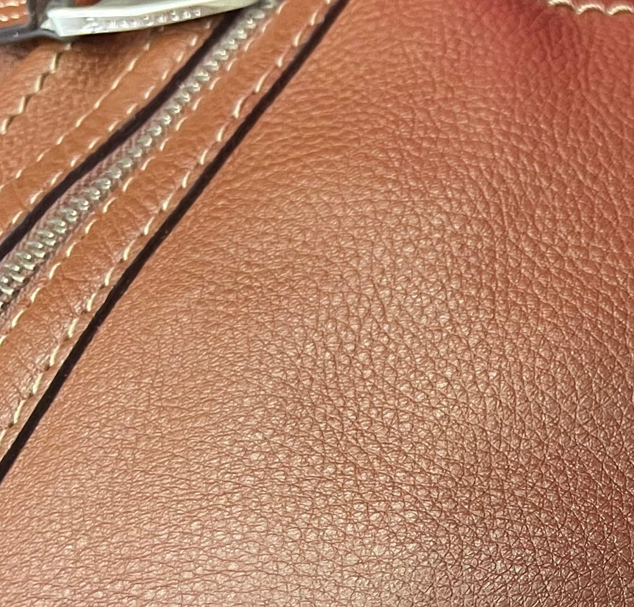 B. Makowsky Vintage Y2K Brown Leather Tassel Shoulder Bag Boho Glam Purse