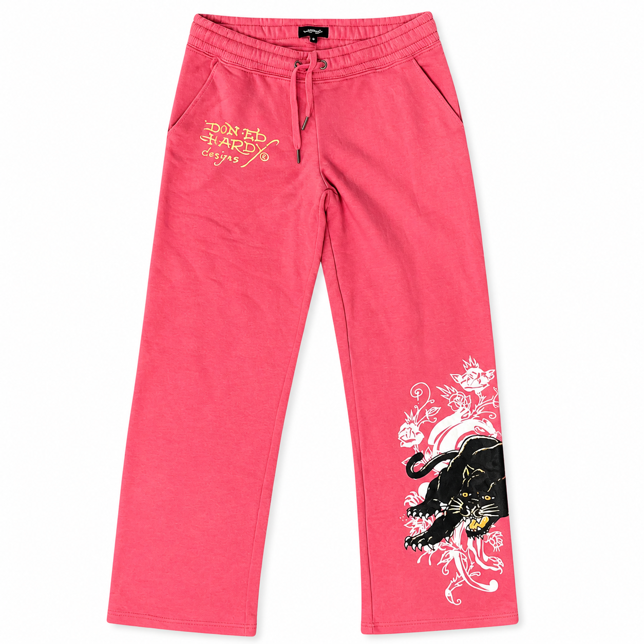 Ed Hardy Pink Panther Sweatpants Y2K McBling NWT