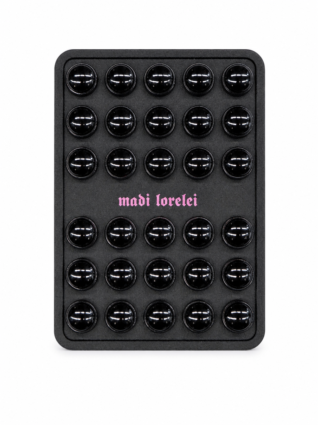 Madi Lorelei Phone Suction Grip Black