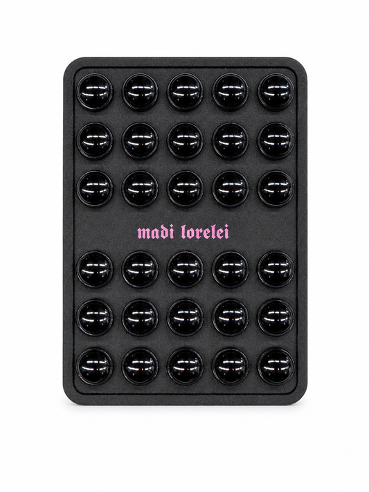 Madi Lorelei Phone Suction Grip Black