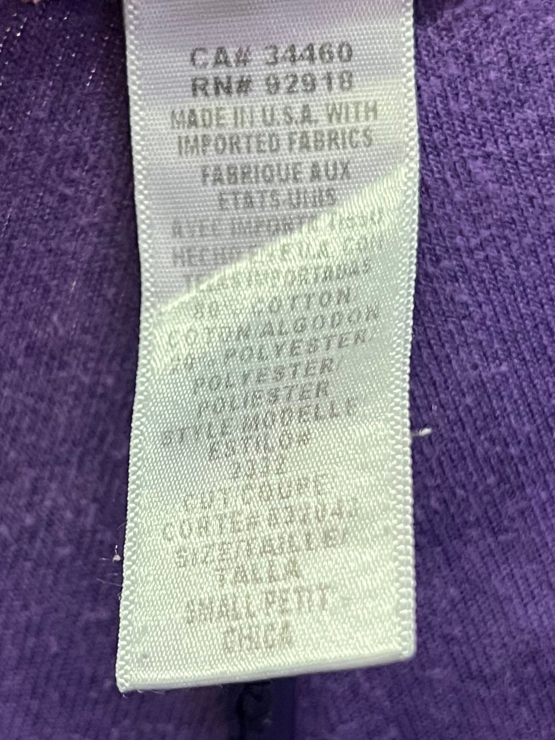 Juicy Couture Purple Velour Drawstring Lounge Pants Size S
