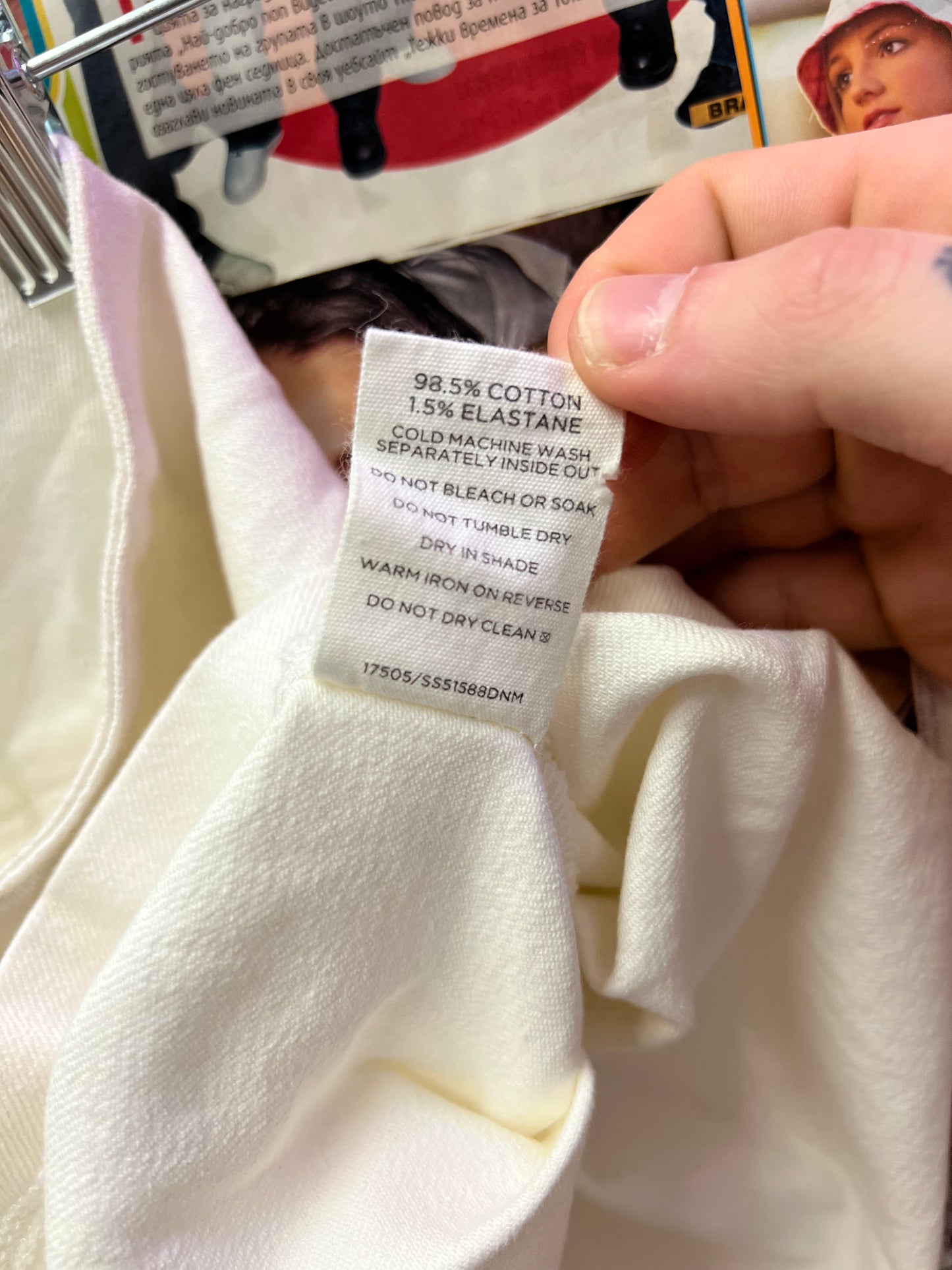 Y2K Style White Pleated Mini Skirt Size 6