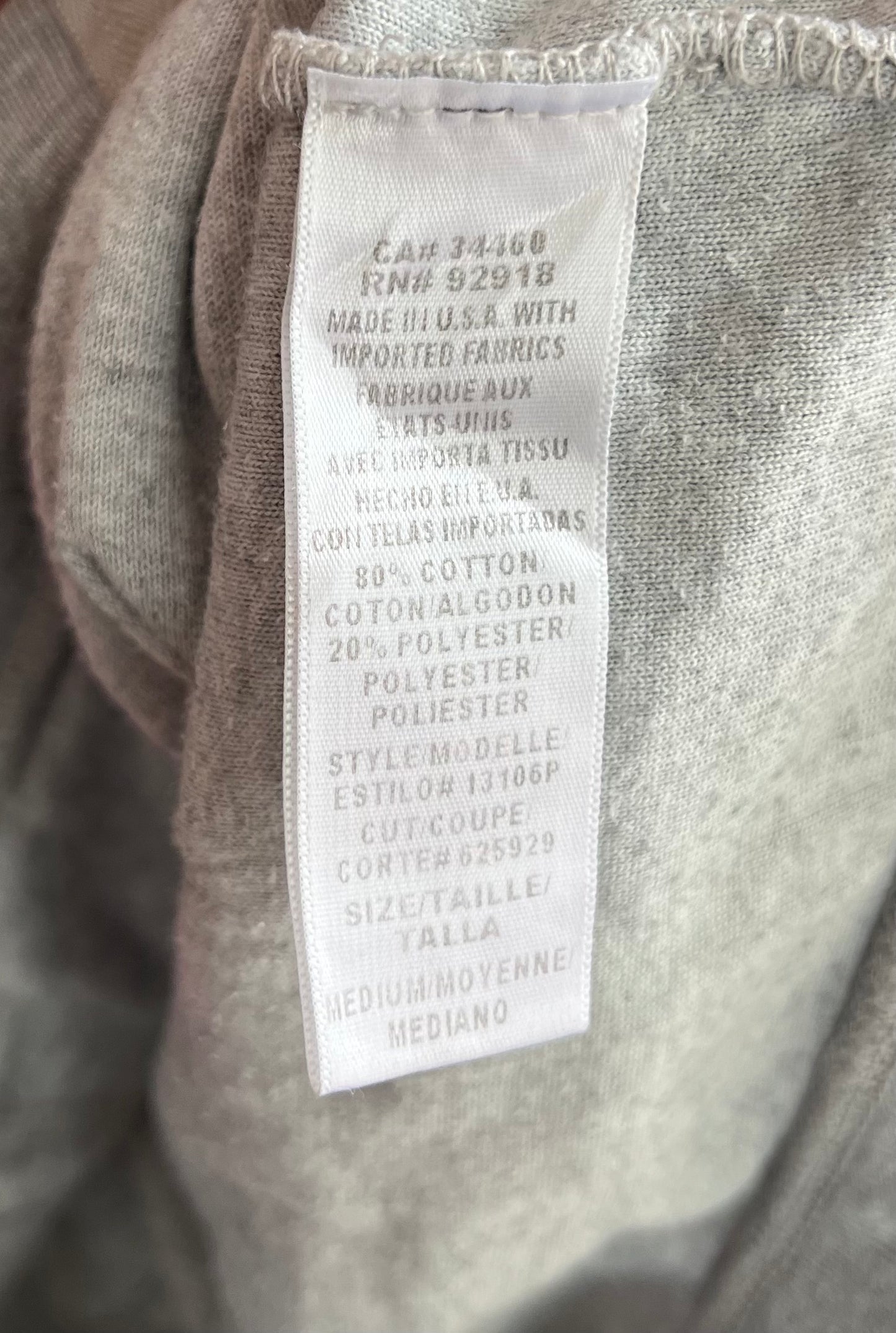 Vintage Y2K Juicy Couture Crest Zip Hoodie Gray Size M