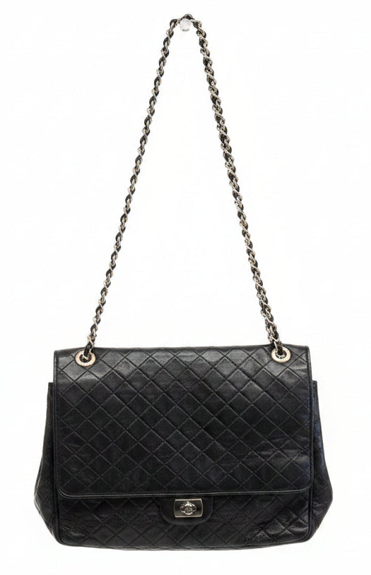 Vintage Arbag Quilted Leather Chain Shoulder Bag Inspired by Chanel 2.55