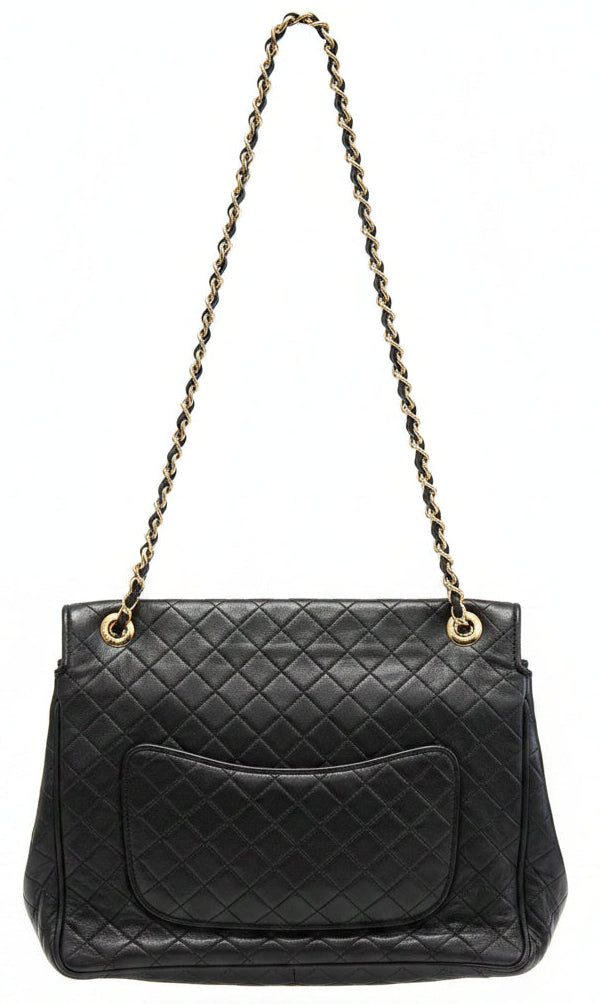 Vintage Arbag Quilted Leather Chain Shoulder Bag Inspired by Chanel 2.55