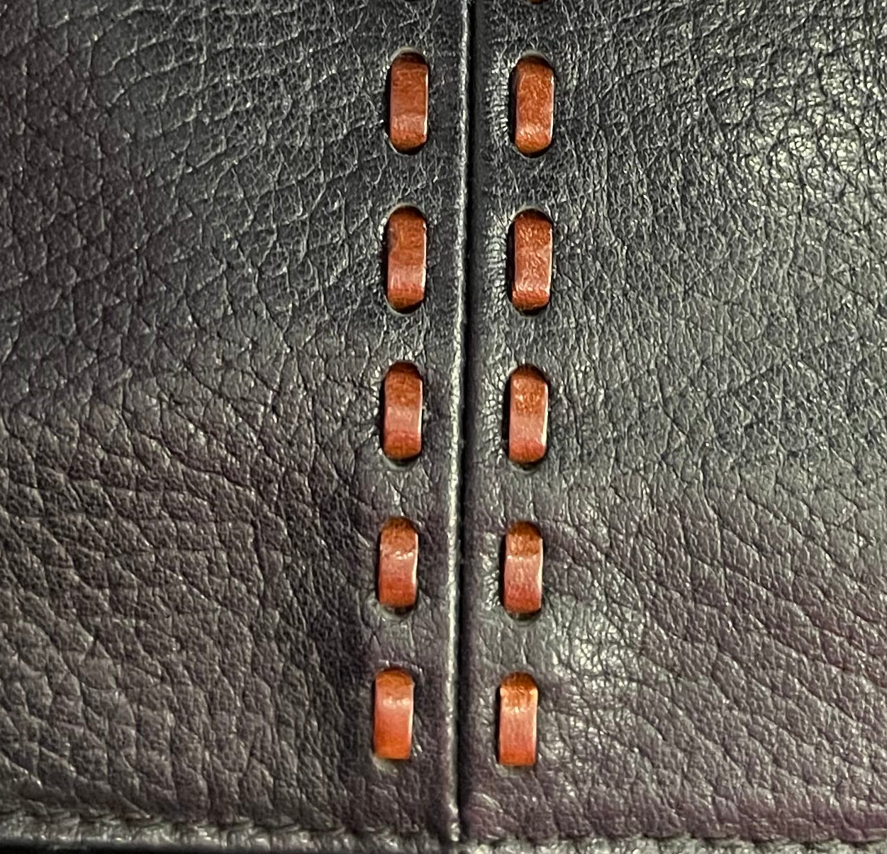 Vintage Y2K Black & Brown Minimalist Shoulder Bag