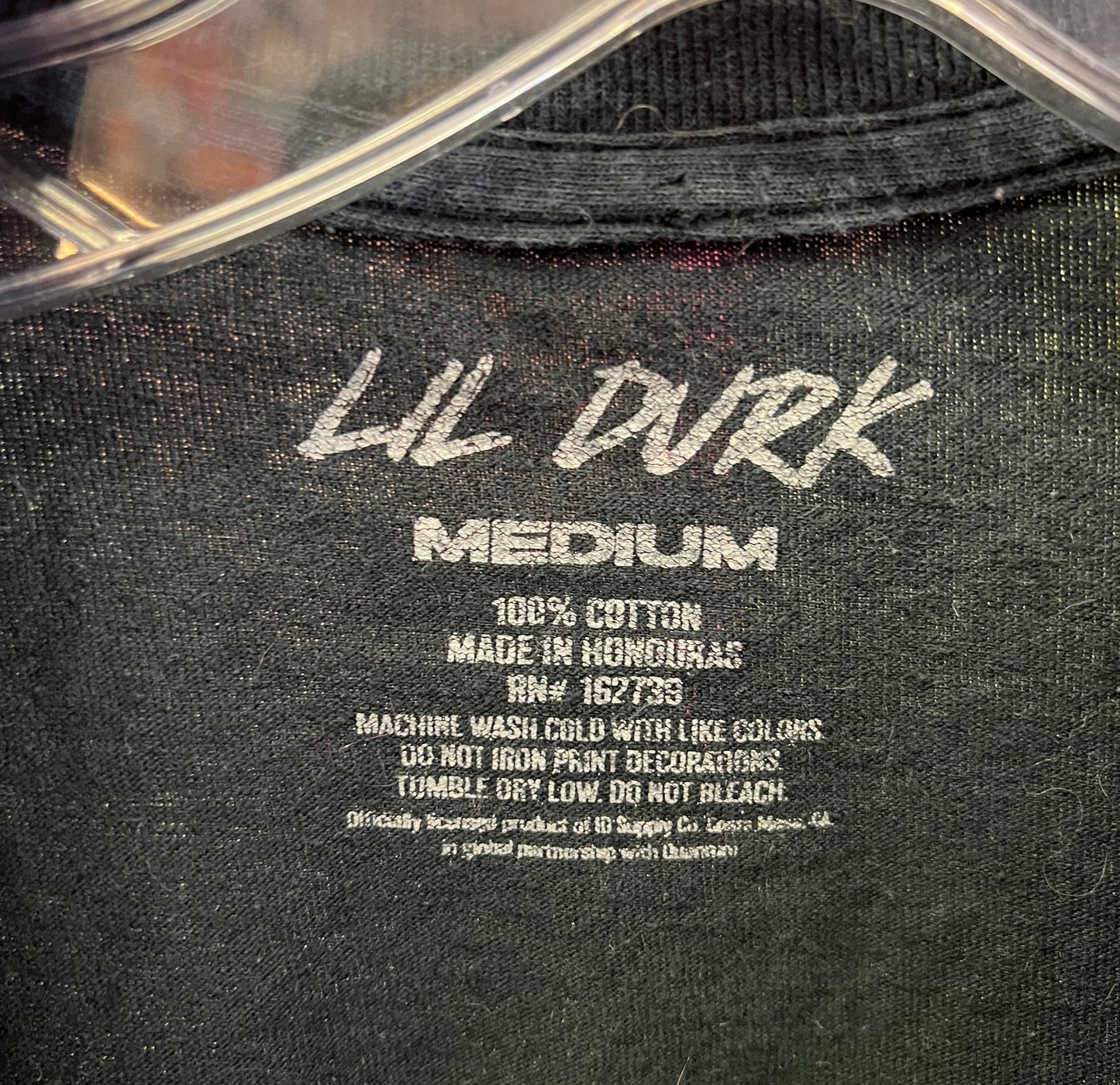 Lil Durk Tour Graphic Rap Tee Black Cotton Streetwear Shirt  Size M