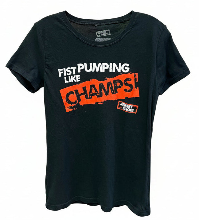 2010 Jersey Shore “Fist Pumping Like Champs” Graphic Tee Size L MTV Party Tee Size L