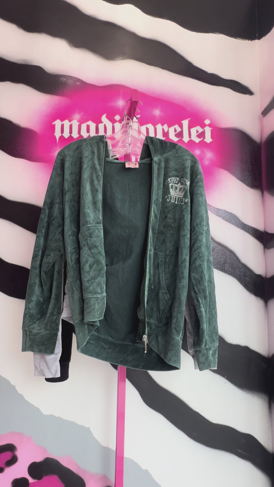 Rare Vintage Juicy Couture Zip Hoodie Bundle (4 Pieces) Broken Zippers Grade D