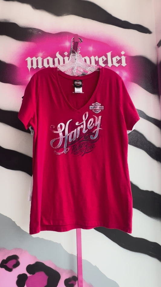 Women’s Fitted Tees Bundle (8 Pieces) Harley-Davidson Nike Vintage Mix Grade A–B